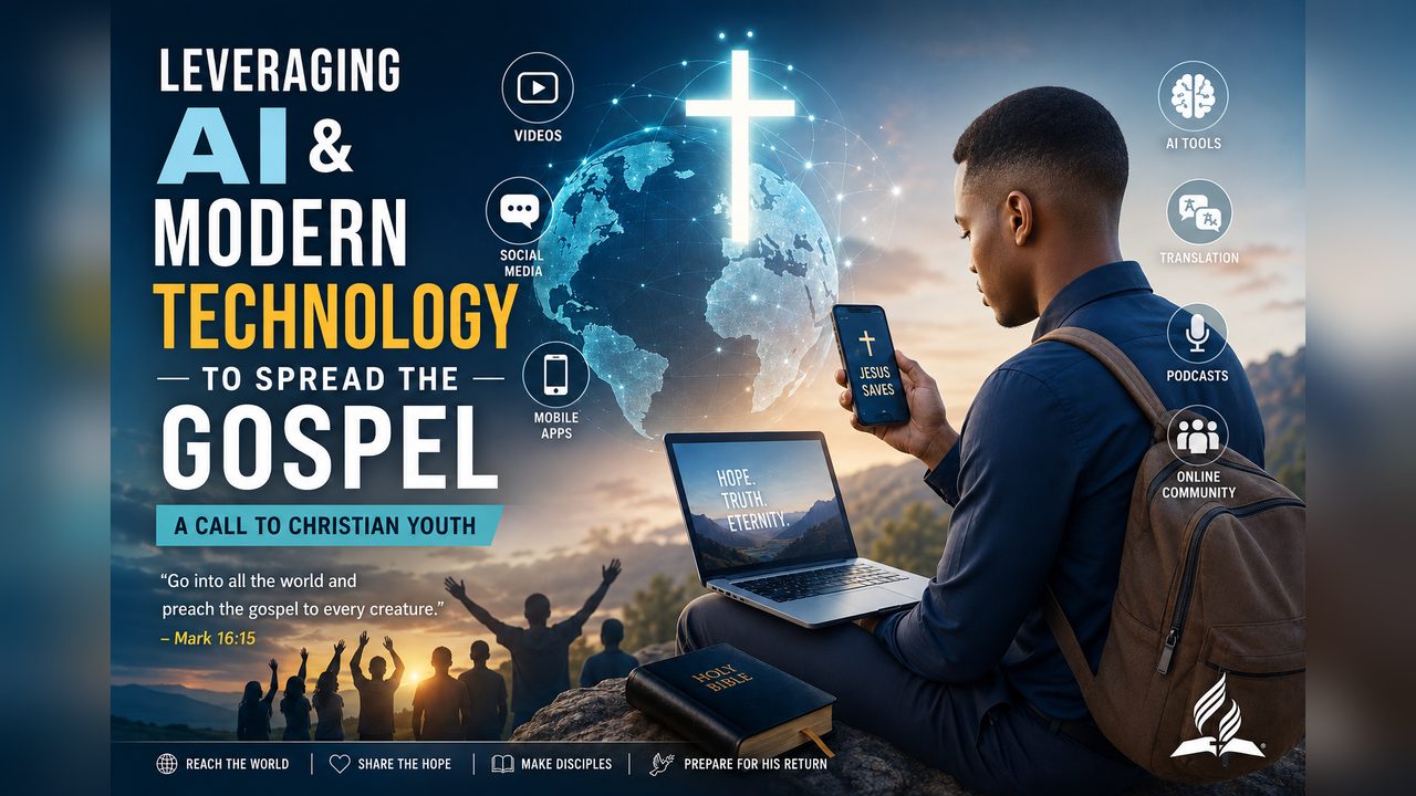 Leveraging Artificial Intelligence and Modern Technology to Spread the Gospel: A Christian Perspective for Today's Youth