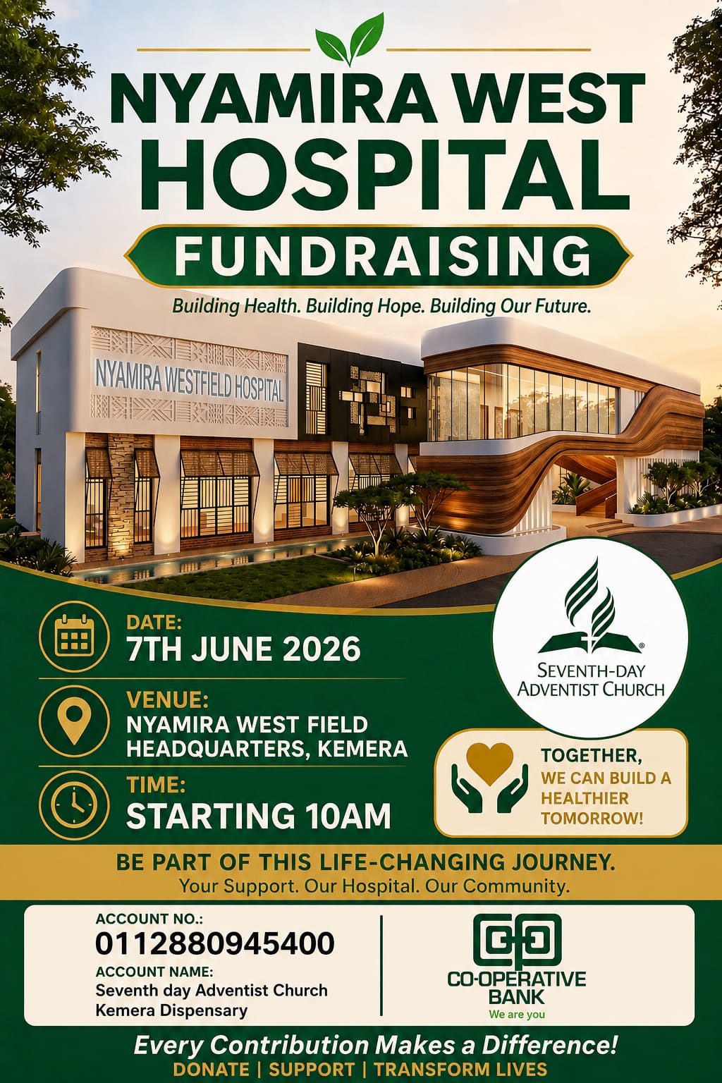 Nyamira West Field Hospital Fundraising