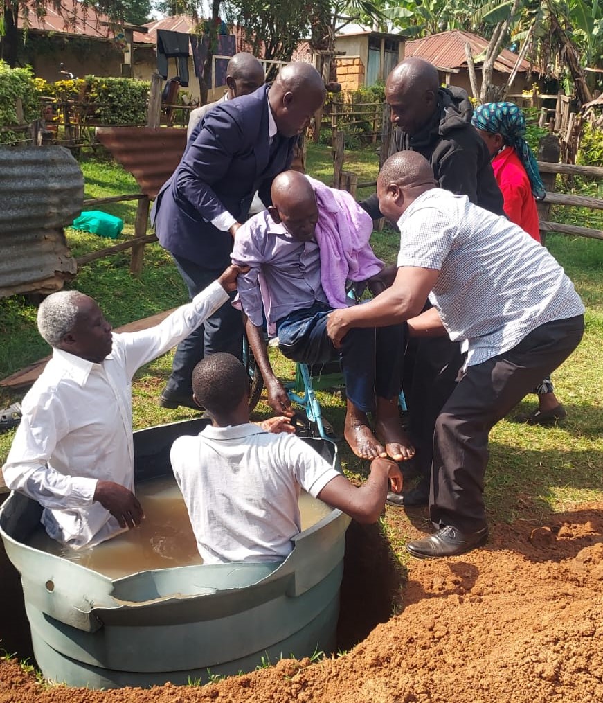 Stroke Not a Barrier to Salvation: Special Baptism Inspires Nyamakoroto SDA Church